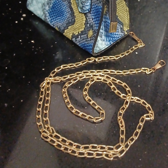 Mini Snakeskin Purse - Picture 2 of 8